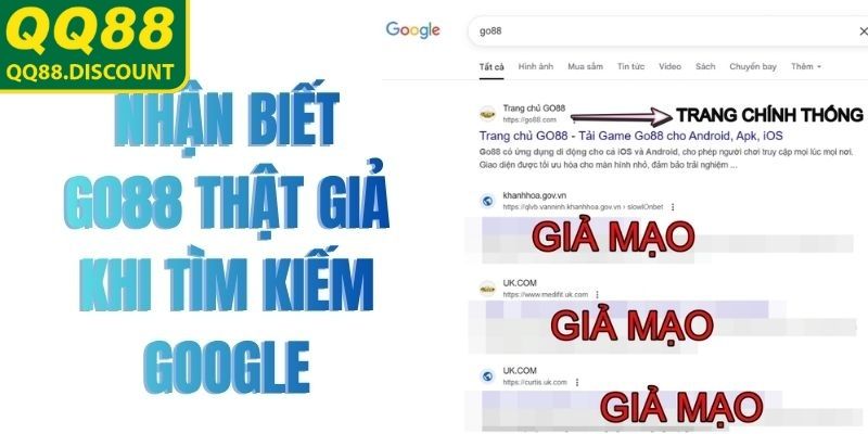 Vì sao cần cảnh báo GO88 bị giả mạo?